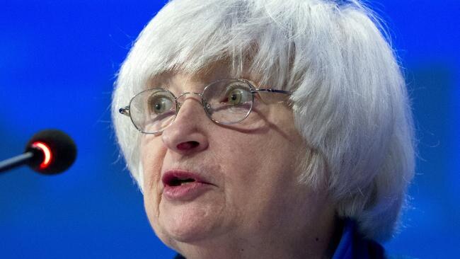 Janet Yellen says Fed officials will be paying close attention to inflation data in the months ahead. Pic: AP