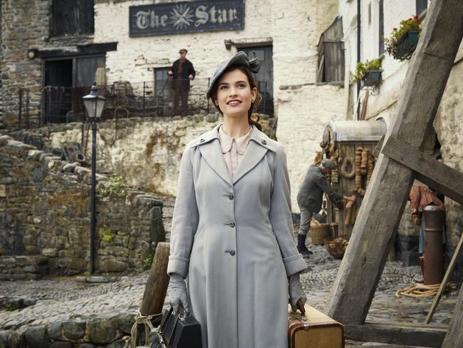 Lily James saw her grandmother in the style of her character Juliet Ashton. Picture: Studiocanal