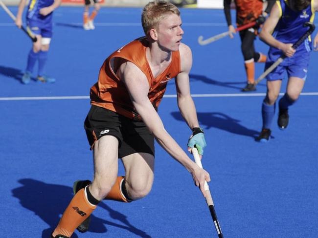 Tobias Jenner was selected in the national under-18s futures squad. Picture: Supplied.