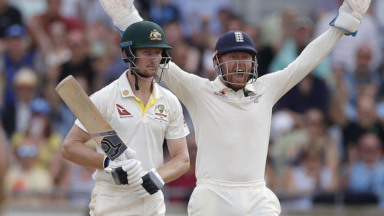 Australia’s top-order has been propped up by Steve Smith in the first Ashes Test.