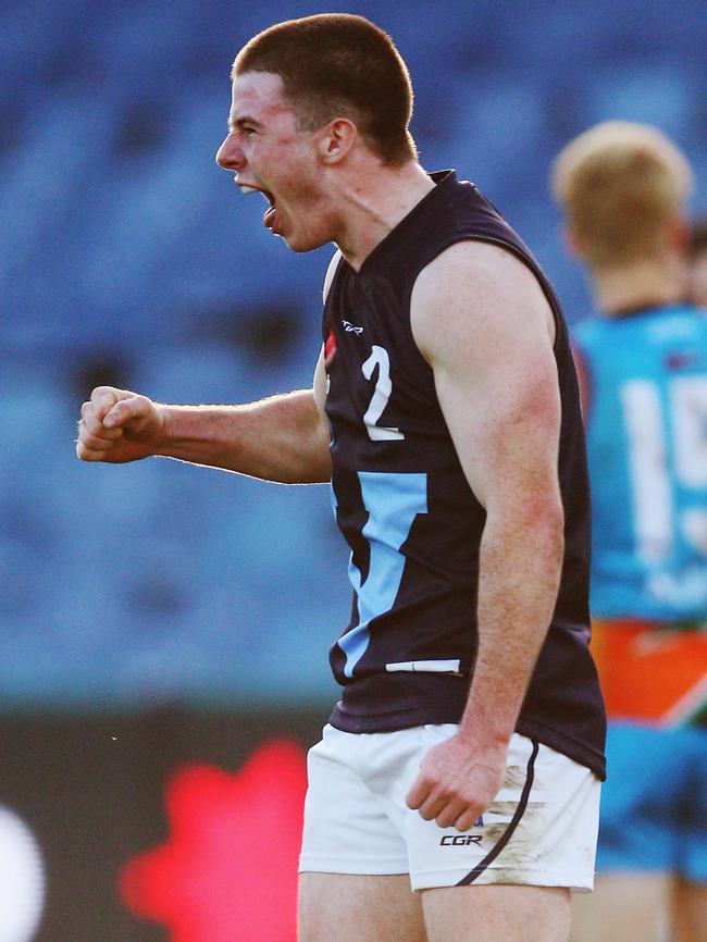 Jack Higgins in action for Vic Metro.