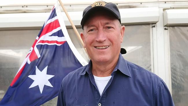 Queensland Senator Fraser Anning travelled to Melbourne to attend the weekend rally under the guise of work purposes. Picture: AAP/Kenji Wardenclyffe