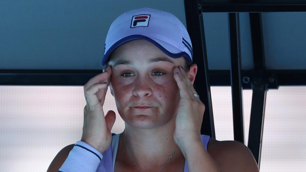 Ash Barty is out of the Australian Open Pic: Michael Klein