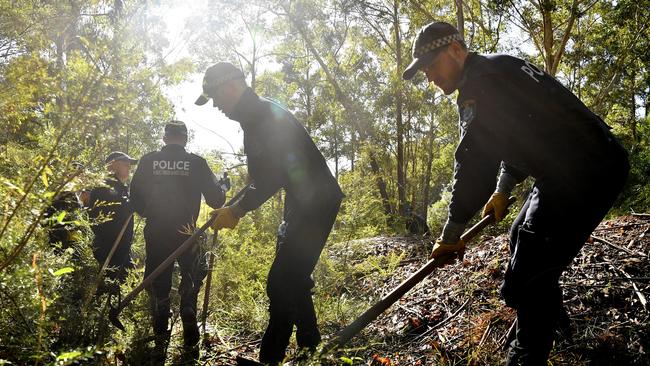 A number of searches have been conducted over the years involving NSW Police and SES. Picture: Joel Carrett/AAP Image