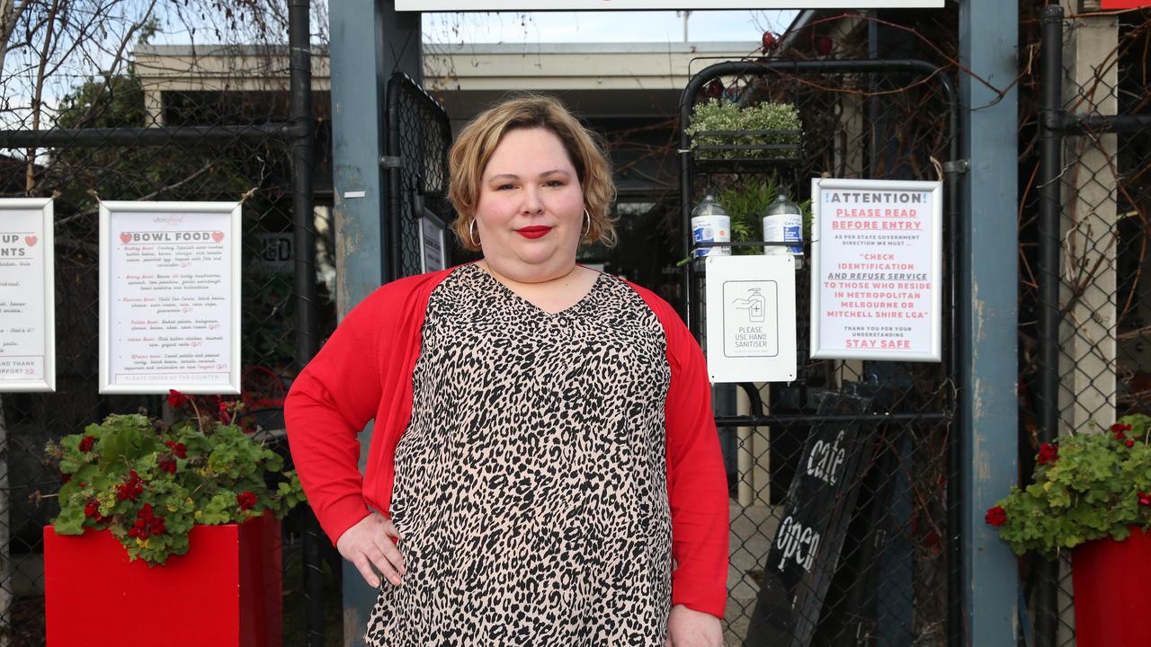 Uforic Food Cafe owner Lisa Cummins. Picture: Peter Ristevski