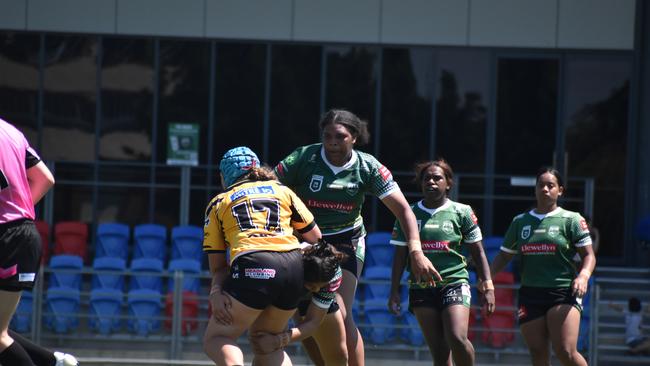 Harvey Norman under 19s game between the Ipswich Jets and Sunshine Coast Falcons. Saturday March 4, 2023. Picture, Nick Tucker.