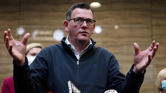 Victorian Premier Daniel Andrews. Picture: NCA NewsWire/Luis Enrique Ascui