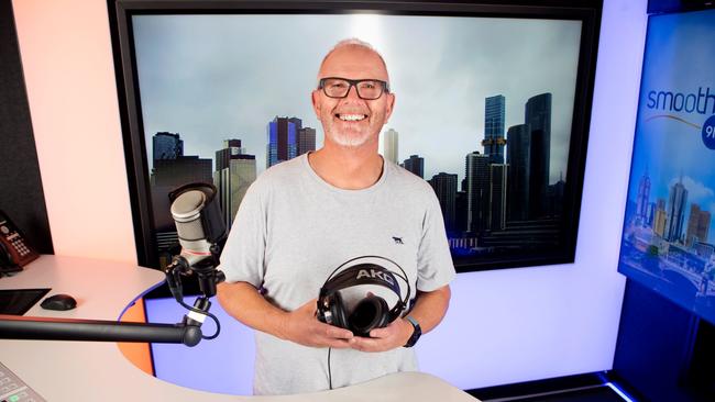 Smooth FM Breakfast host Mike Perso is celebrating 45 years in radio. Picture: Supplied/Smooth FM
