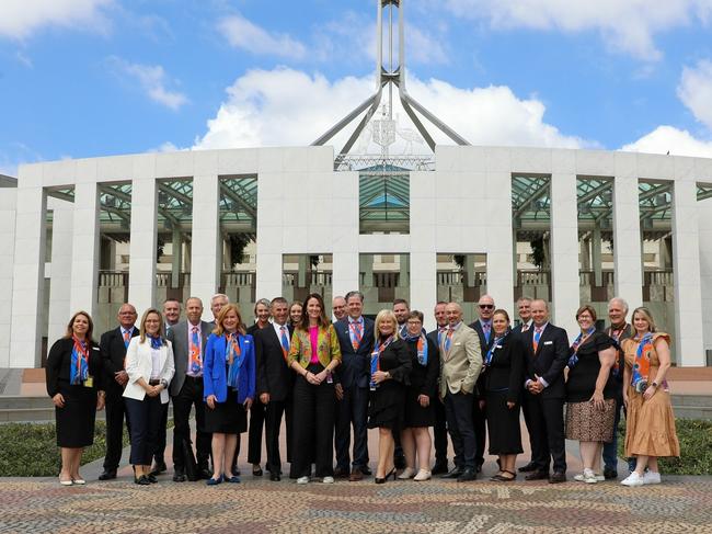 Far North leaders in Canberra on a delegation to advocate for the region's priorities, organised by Advance Cairns, TTNQ and the Chamber of Commerce.