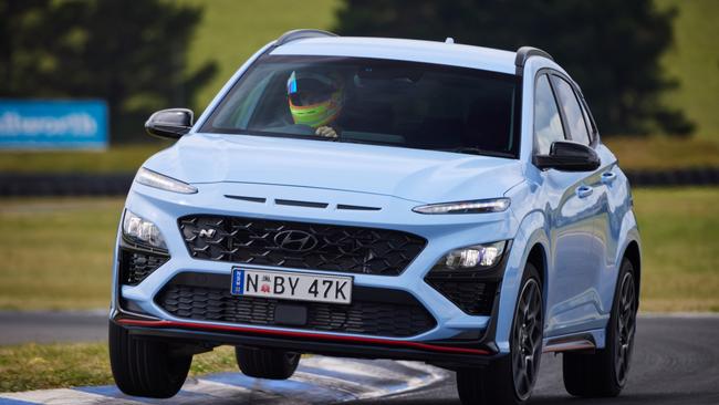 The Hyundai Kona N costs more than $50,000.