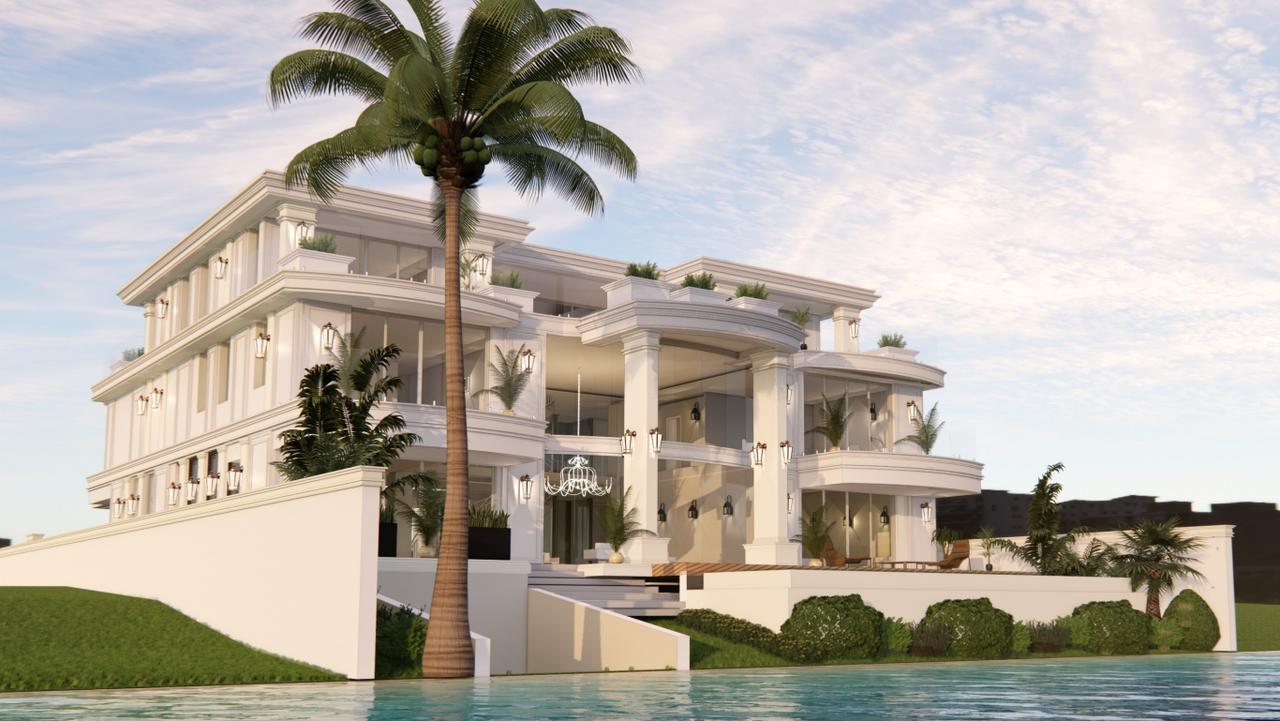 Paradise Waters: New mega mansion proposed by Qian Wu | The Advertiser