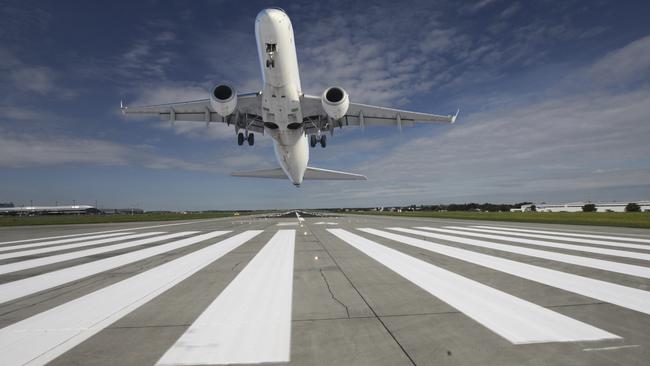 A man has been charged with recklessly engaging in conduct that may have endangered the safe operation of an aircraft at Mildura. Picture: Stock.