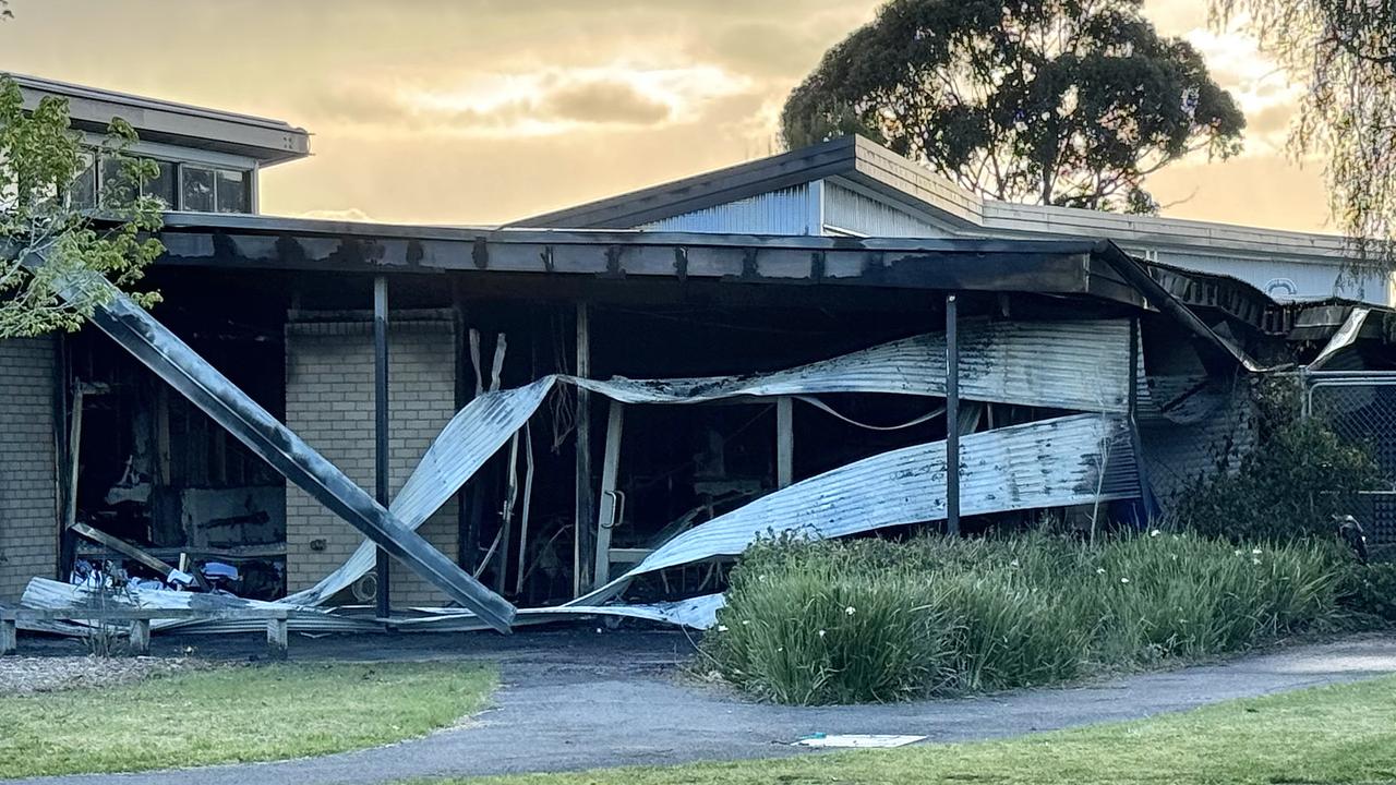 Teen arrested after suspicious fire burns through Northern Bay College