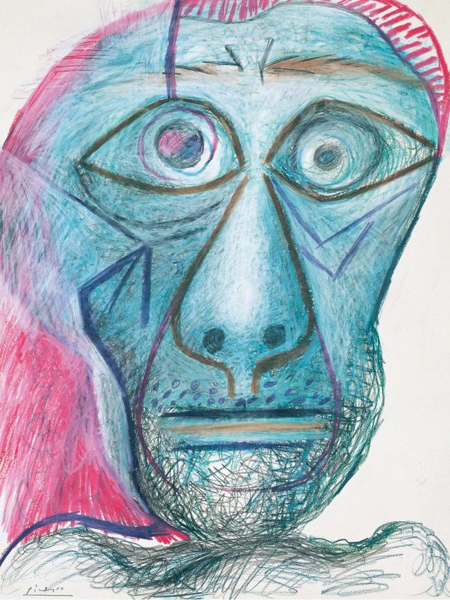 Picasso Self-Portrait (1973).