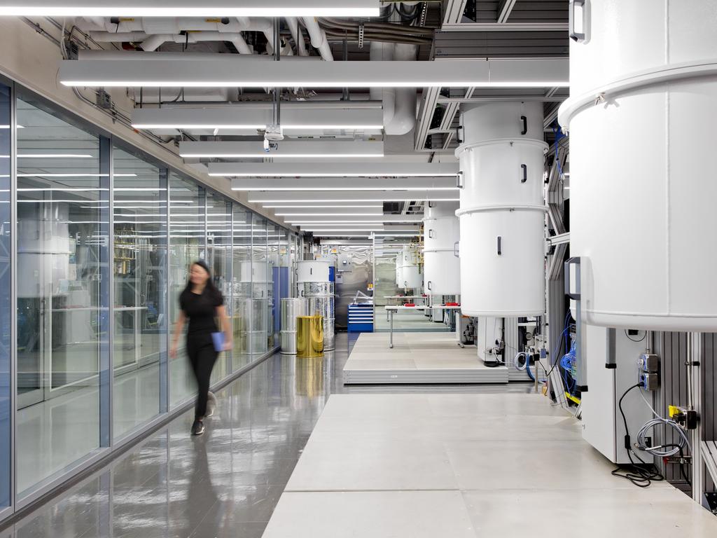 The IBM Quantum Lab looks a little like something out of a science fiction movie. Picture: Connie Zhou for IBM