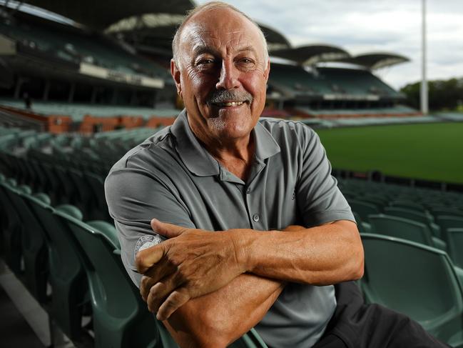 18/12/17 - Malcolm Blight at Adelaide Oval. Blighty's moving back to Adelaide to co-host the 6-7pm Sportsday radio show on FIVEaa with Kane Cornes.Picture: Tom Huntley