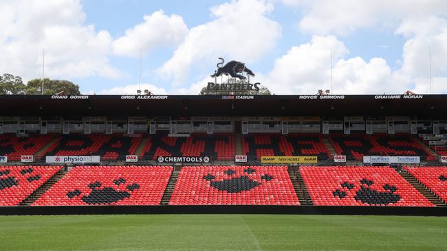 Penrith Stadium is one of four originally slated for multimillion dollar upgrades – and the only one to have been signed off on. Picture: NCA NewsWire / David Swift