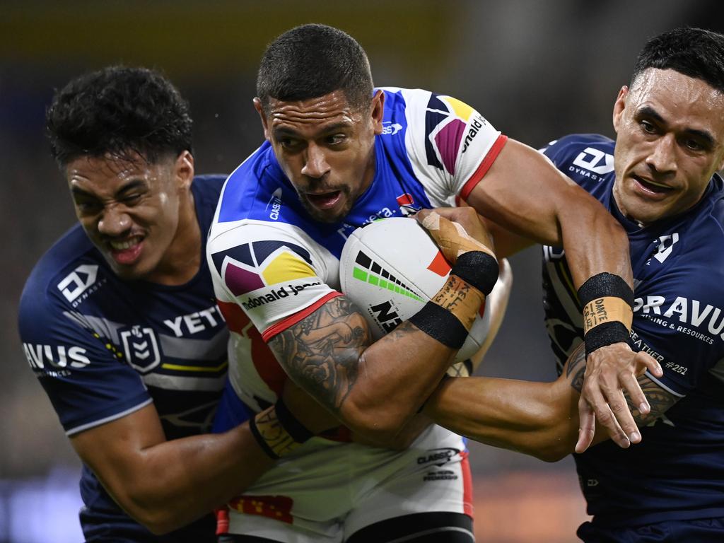 Dane Gagai was voted best for the Knights in 2024. Picture: Getty Images