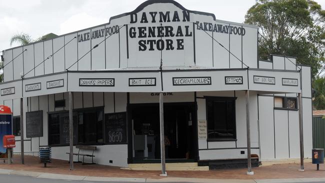 The Dayman General Store at Urangan was built in 1927. This photo was taken in 2012.