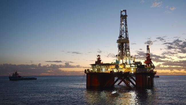 Santos’ semi-submersible drill rig the Nan Hai VI has cost about $350m to sit idle.