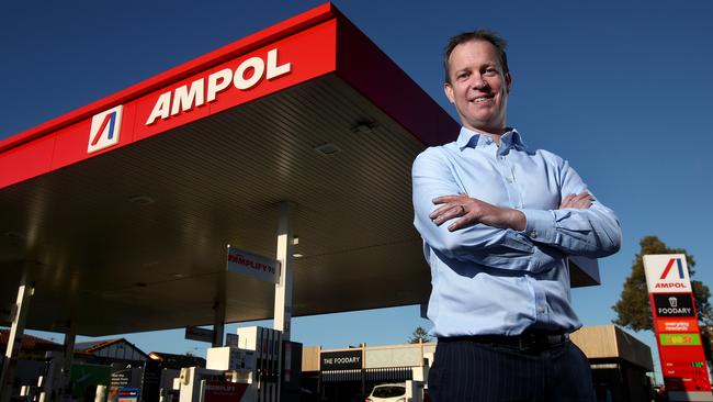 Ampol CEO Matt Halliday. Picture: Toby Zerna