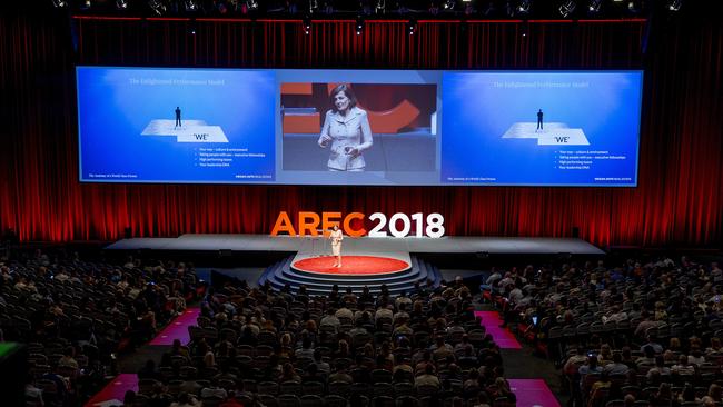 The Australasian Real Estate Conference at the Gold Coast Convention Centre, Broadbeach. Picture: Jerad Williams