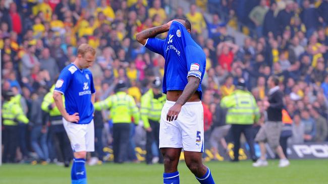 Wes Morgan in 2013. Little did he know what was coming ...