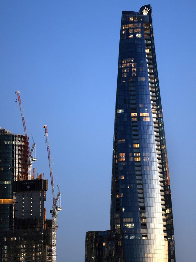 Crown Sydney at Barangaroo. Picture: Damian Shaw