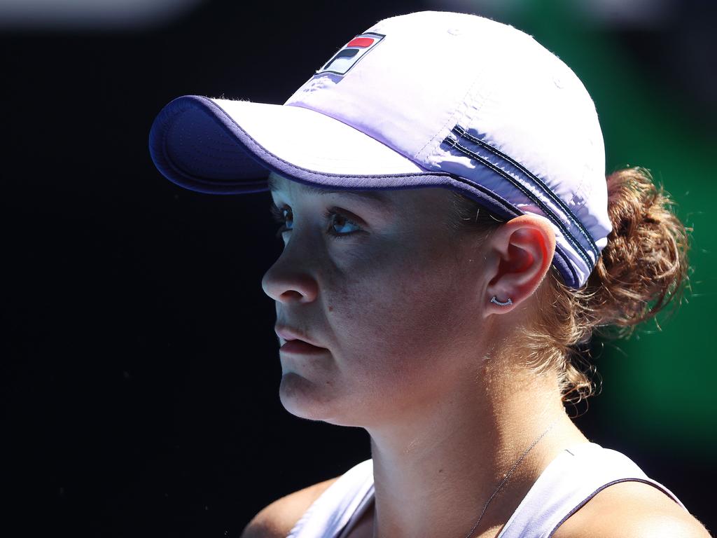 Ash Barty’s Australian Open campaign is over.