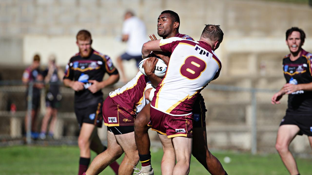 Hills Bulls vs Guildford Owls in the Gremmo Memorial Shield at Crestwood Oval on the 7th of April 2019. Photographer: Adam Yip