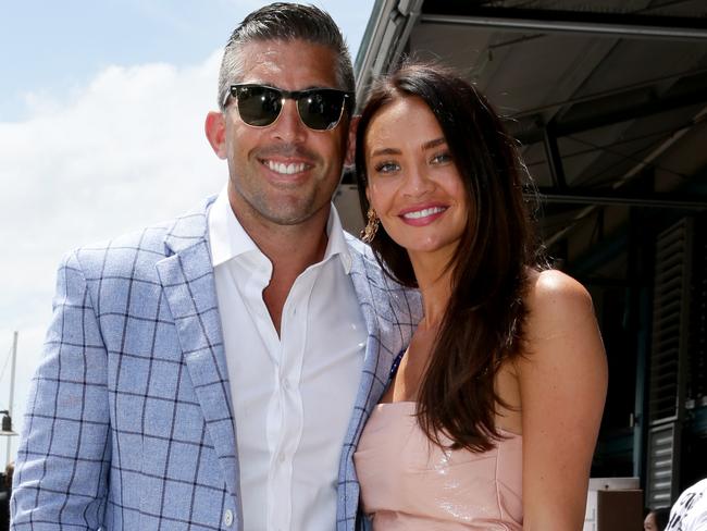 Braith Anasta and Rachael Lee are planning to beget married when the time allows. Picture: Jonathan Ng