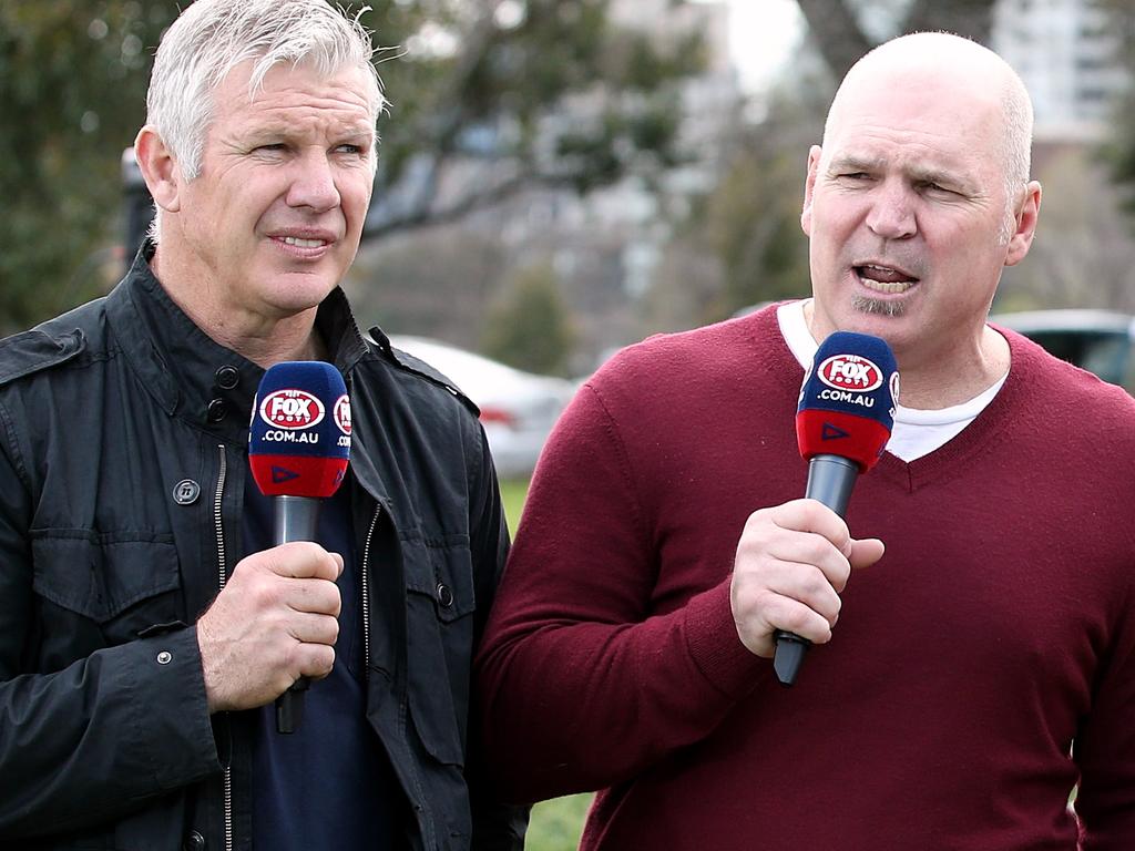 Jason Dunstall is yet to return to TV following the death of Danny Frawley.