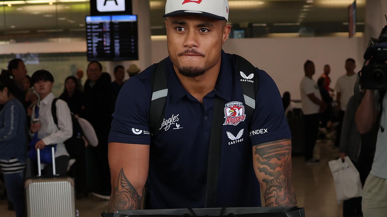 Roosters player Spencer Leniu is at the centre of a racism storm. Picture: Rohan Kelly