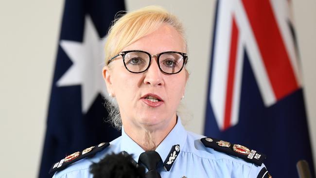 Queensland Police Commissioner Katarina Carroll. Picture: NCA NewsWire / Dan Peled