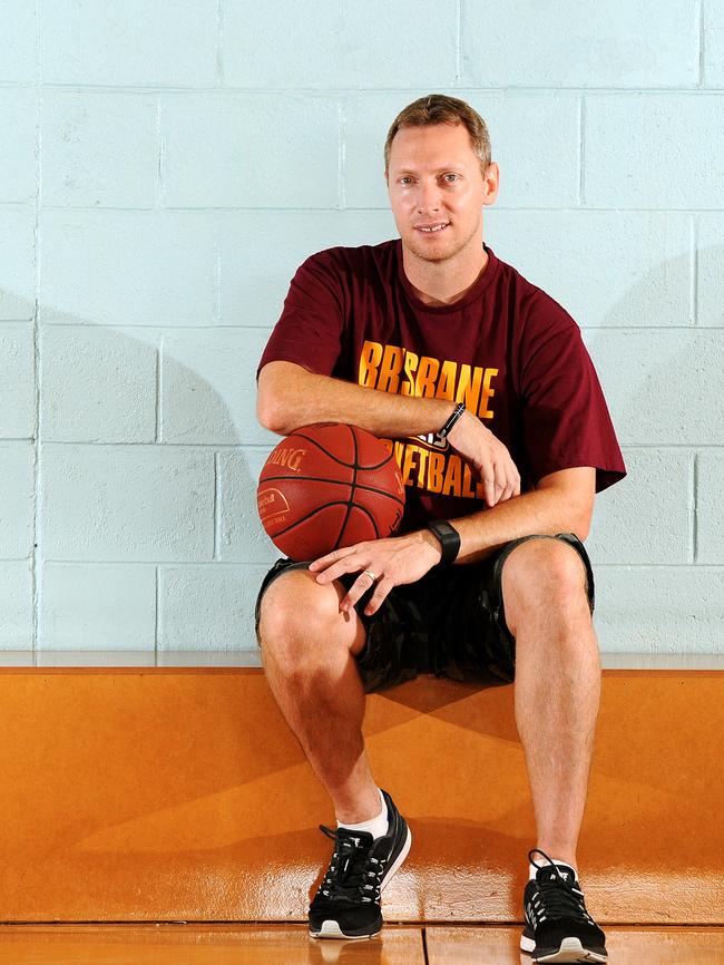 Mick Downer has been named as an assistant coach of the Brisbane Bullets National Basketball League team. Picture: John Gass