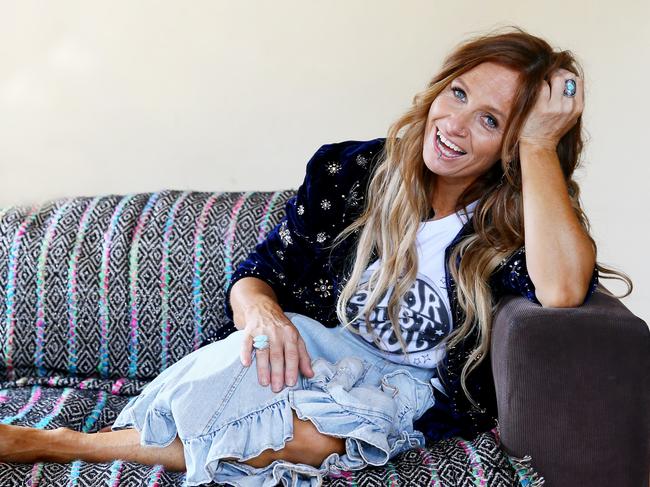 Kasey Chambers, pictured at her home on the Central Coast,  is this year’s inductee to the Hall of Fame at the ARIA Awards. Picture: Sue Graham