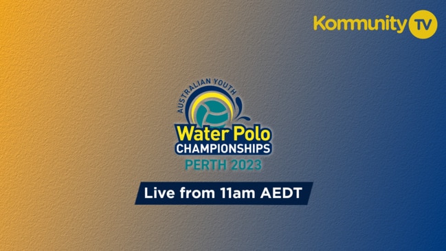 Watch live: Australian Youth Water Polo Championships - Week 2