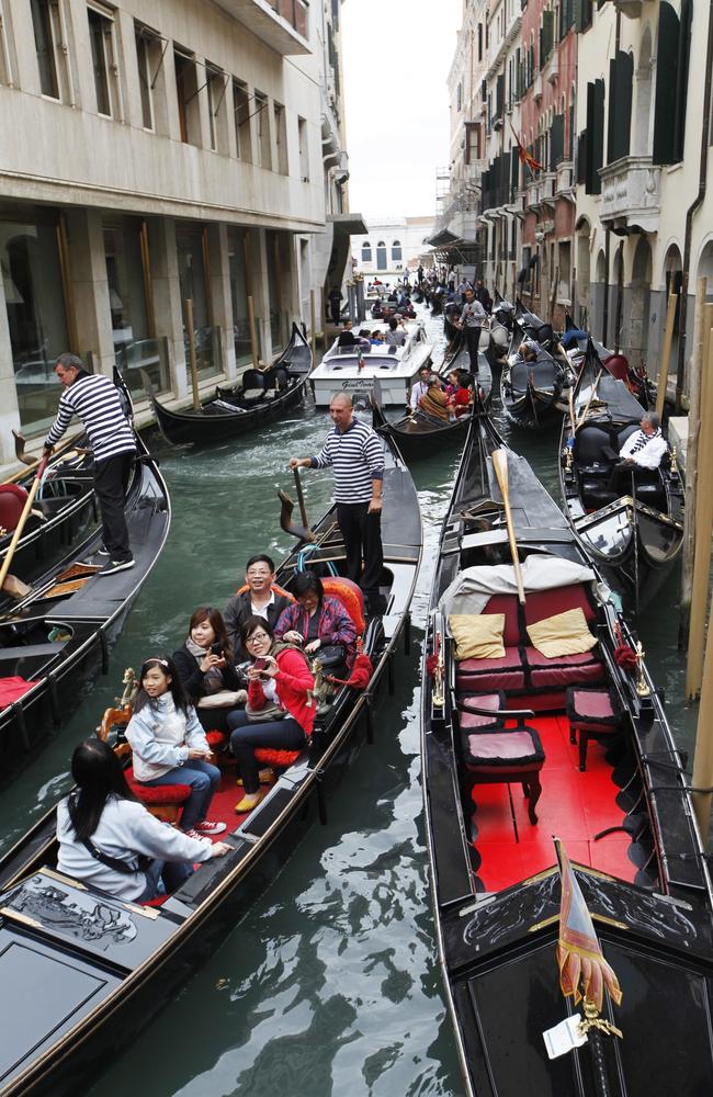 The reality is it can often be crowded, and canals can have a pungent smell. Picture: istock