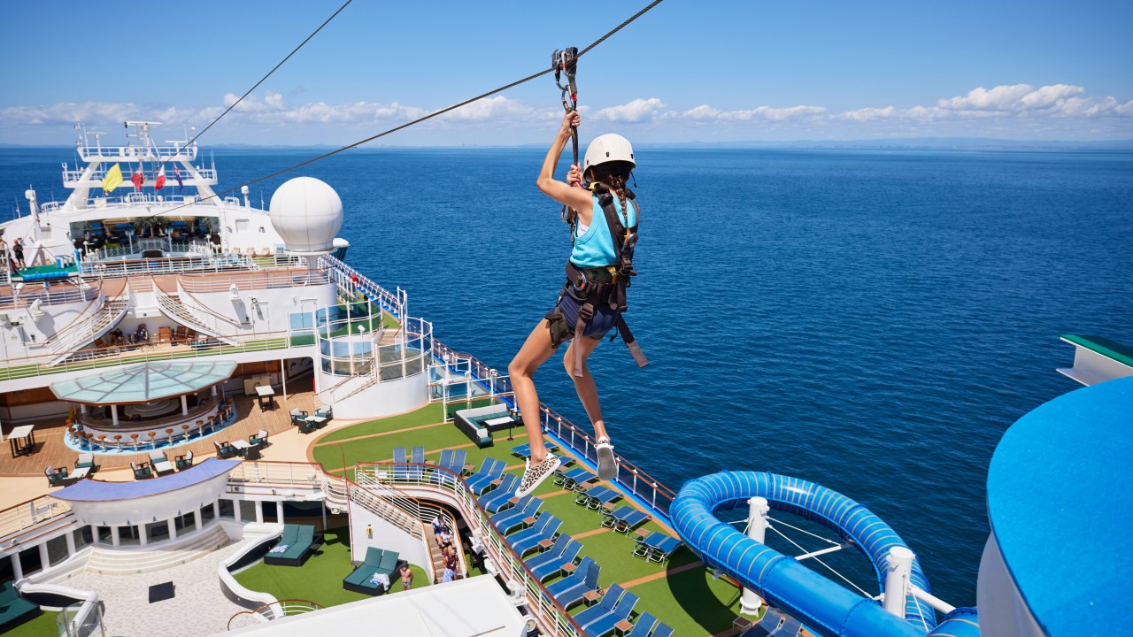 <h2><strong>Book P&amp;O Edge activities for early in the cruise</strong></h2><p>If you&rsquo;re planning to take part in any of the P&amp;O Edge Adventure Park activities, like ziplining, the Titanic Experience or Sunset Bridge Roof Walk, it&rsquo;s best to book them for early in your cruise. That way if the activity gets cancelled due to strong winds or rain you have time to re-book it for another day.&nbsp;</p>