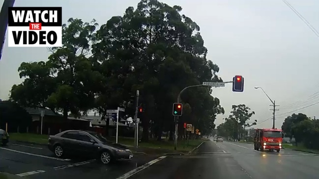 Near misses on Henry Lawson Drive, Milperra