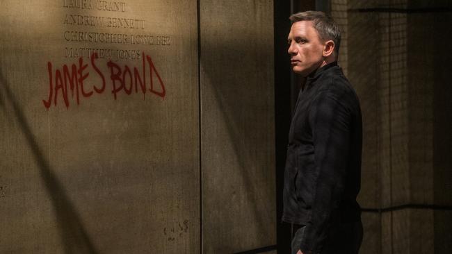 Meet James Bond, above-par secret agent and sub-par graffiti artist.