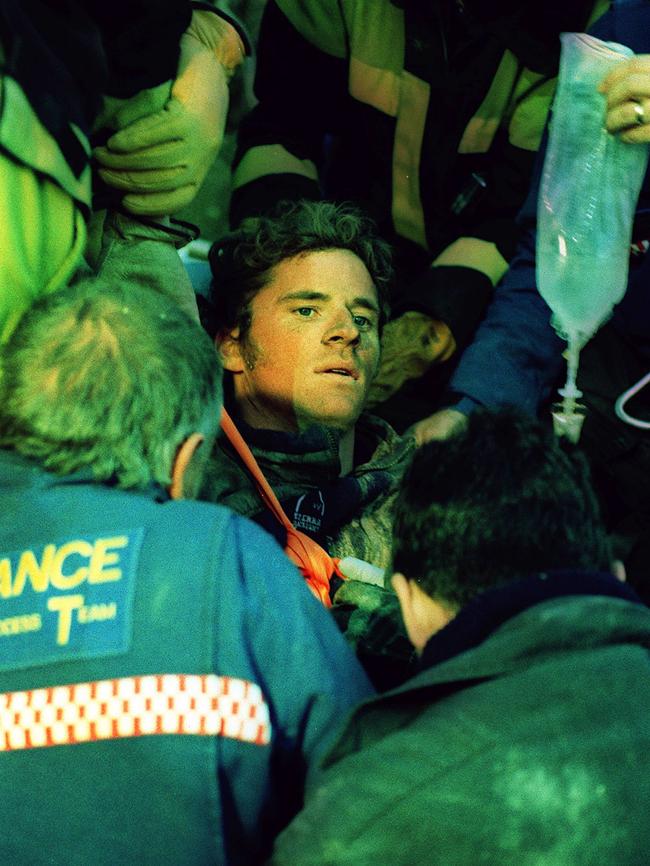 Stuart Diver is rescued from the Thredbo landslide.