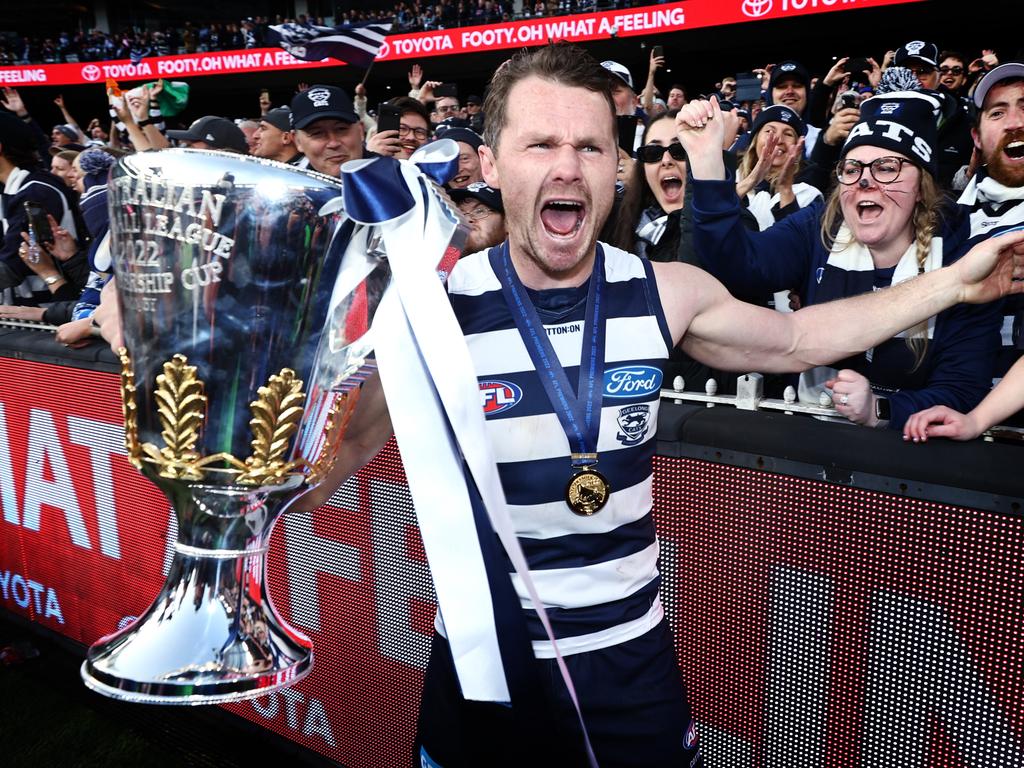 And Geelong star Patrick Dangerfield in 2022. Picture: Michael Klein