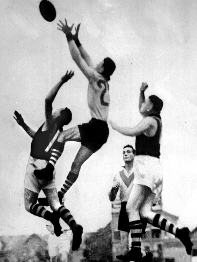 AFL player Bob Pratt who played for South Melbourne 1930- 1946. Picture: Australian rules