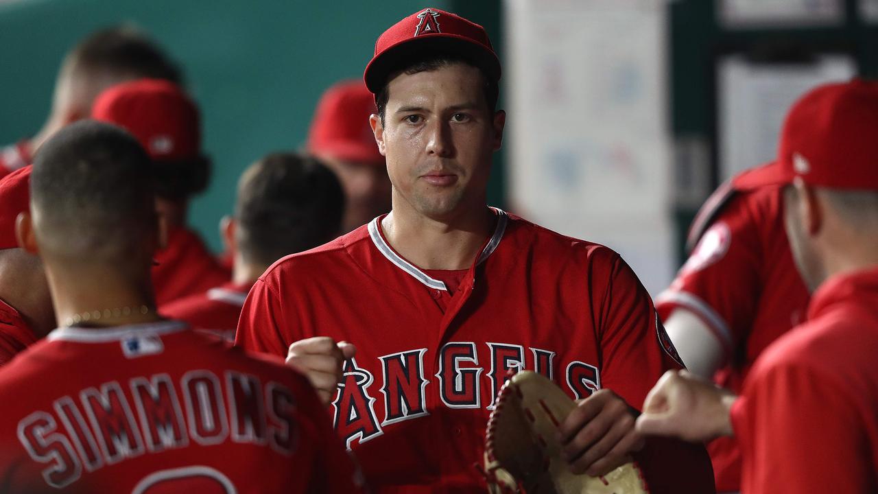 Angels have combined no-hitter, score 13 in first home game since death of  pitcher Skaggs