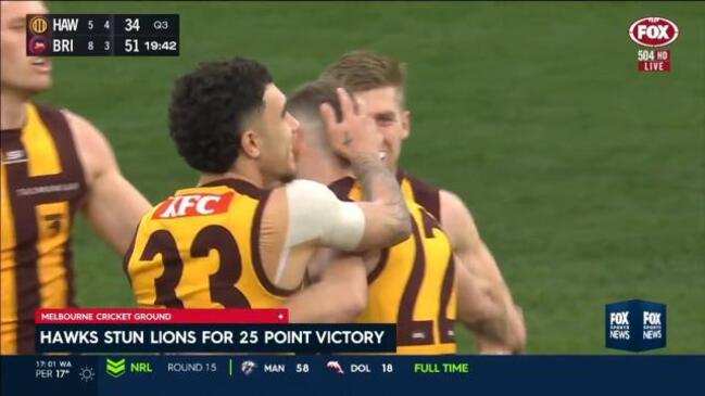 Hawthorn Hawks soar home to defeat Brisbane Lions