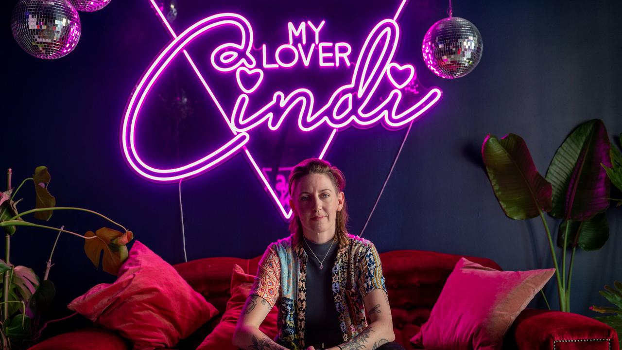 Owner Rachel Hosking at My Lover Cindi, which closed this month. Picture: Naomi Jellicoe