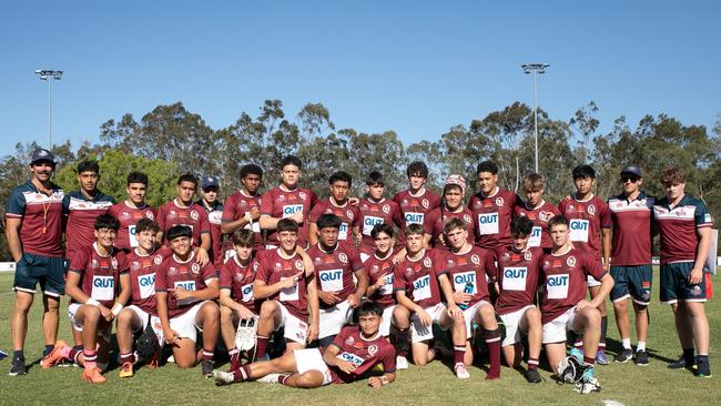 The Queensland Reds Under 15s. Picture courtesy of Holly Hope Media.