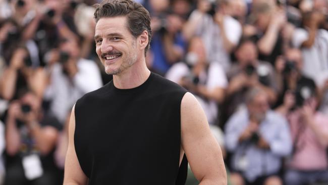 Pedro Pascal at the photo call for the film Eddington. Picture: Scott A Garfitt/Invision/AP