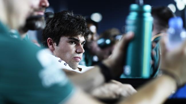 Lance Stroll said he was “passing out” during the Qatar Grand Prix. Picture: Getty Images